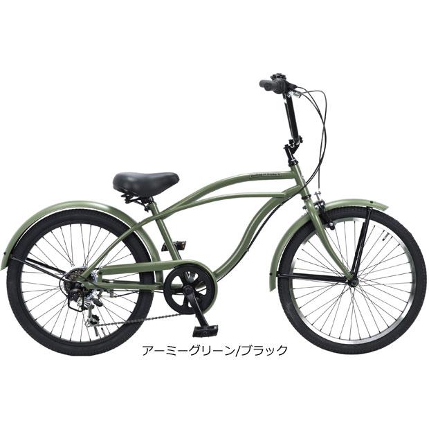 フィーリング オブ デックス Fod226 22インチ 6段変速 ビーチクルーザー 子供用 自転車 サイクルベースあさひpaypayモール店 通販 Paypayモール