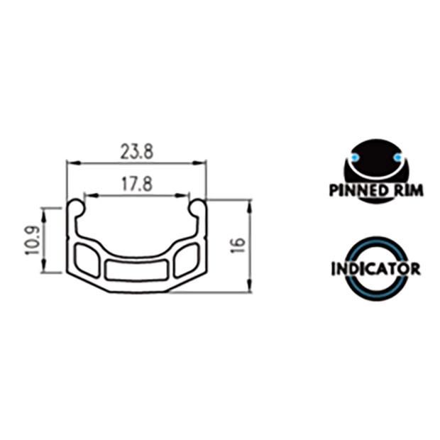 2/27-3/1はボーナスストア+5％「送料無料」「アレックスリム」DM18 MTB