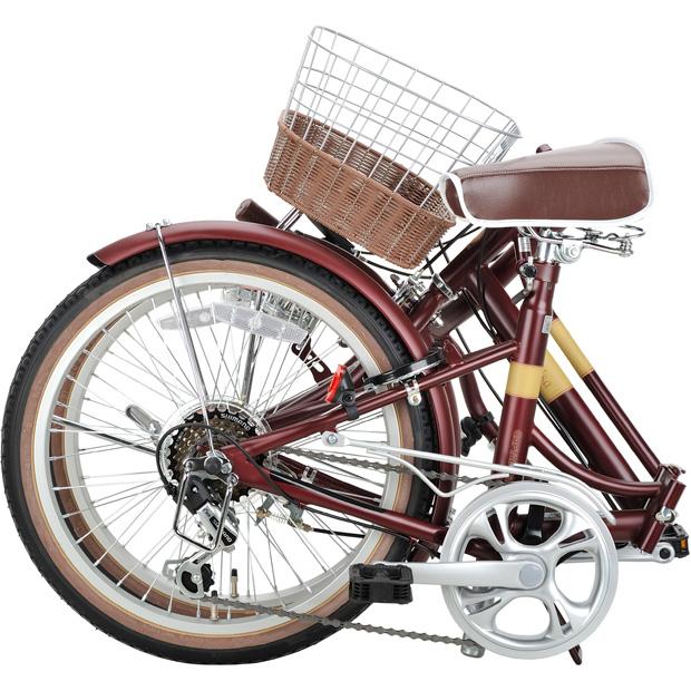 使用感少なめ キャプテンスタッグ リリアン 折り畳み自転車 20インチ 6