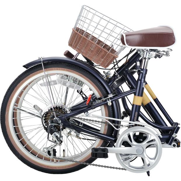 新品送料込　20インチ折り畳み自転車　エリーサFDB206（クラシカルレッド） CAPTAIN STAG（キャプテンスタッグ） 「キャプテンスタッグ」エリーサ