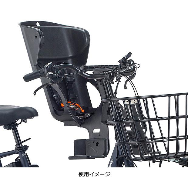 【美品】 Panasonic OGK NCD470 自転車チャイルドシート Gyutto 自転車 チャイルドシート 前 ブラック 子供 NCD470S
