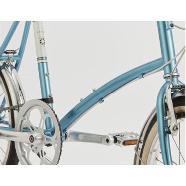 C932★58000円★美品★ミニベロ中古自転車 【DAHON　SMOOTH HOUND　20インチ　ブルー　46ｃｍ 】 DAHON（ダホン） Mako マコ ミニベロ 20インチ 20段変速 アルミ