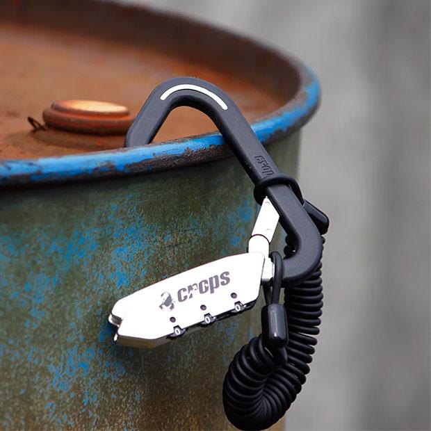 「クロップス」ELK（エルク）3x1500mm 暗証番号式 外開ゲートカラビナ形ロック | ブランド登録なし | 07