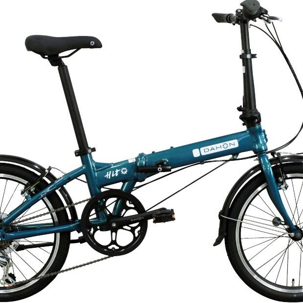 稀少！DAHONダホン 20インチ W-サス付き シマノ6速 折り畳み自転車 DAHON（ダホン） 「ダホン」HIT（ヒット）20インチ 6段変速 折りたたみ