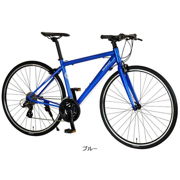RENAULT ルノー 700C アルミ シマノ24速 460mm クロス ルノー（RENAULT） 「SALE」「ルノー」RENAULT AL-CRB 7024 LIGHT 24段
