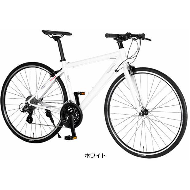中古自転車　【引取限定】　ブランド:ルノー　ホワイト ルノー（RENAULT） 「SALE」「ルノー」RENAULT AL-CRB 7024 LIGHT 24段