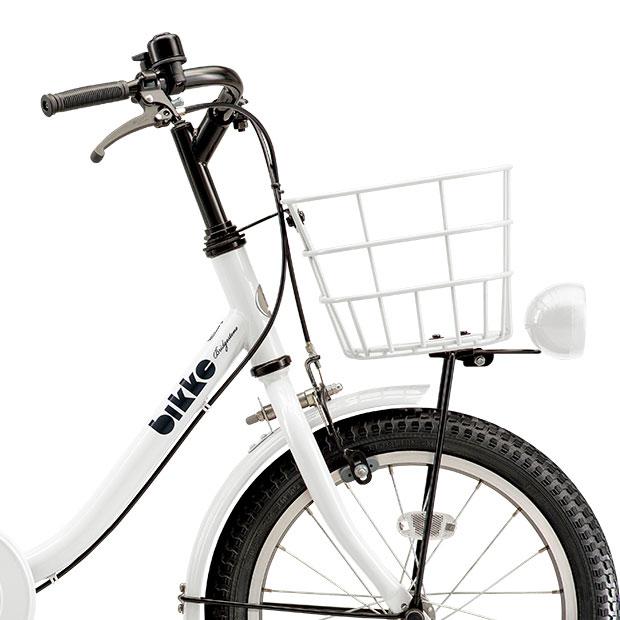 【16】子供用自転車子供車 ブリヂストン bikke ビッケ ホワイト BRIDGESTONE（ブリヂストン） 子供自転車 幼児 bikke m ビッケ m 16