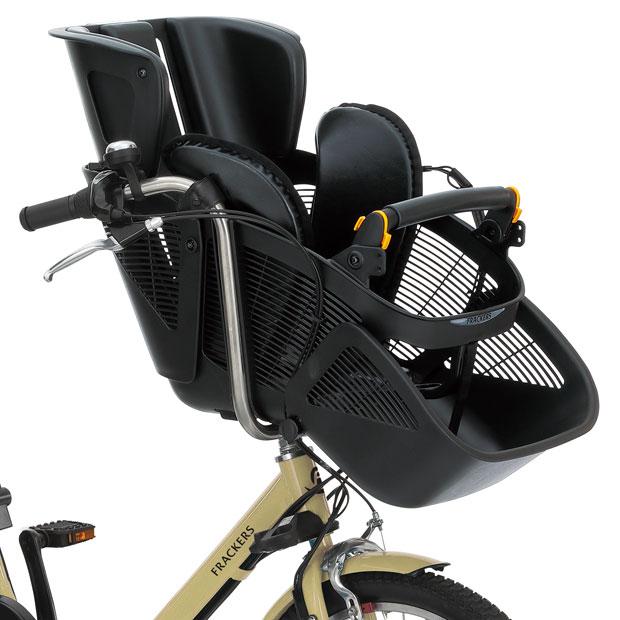 【美品】マルイシ　自転車（前後　カゴつき） 丸石サイクル 《特価！》丸石サイクル ふらっかーずシュシュ(子供乗せ