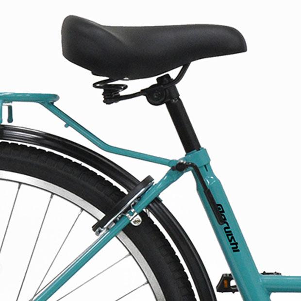 maruishi前後タイヤ・チューブ新品！】 LEDオートライト 6段変速 26