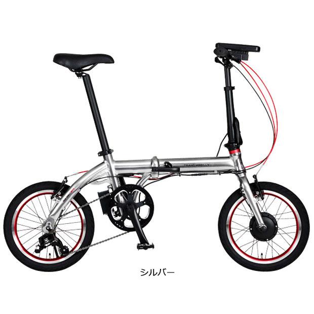 「トランスモバイリー」TRANS MOBILLY ULTRA LIGHT E-BIKE NEXT163-S（ウルトラ ライト ネクスト163-S）16インチ 3段変速 電動自転車 折りたたみ自転車｜cyclemall｜05