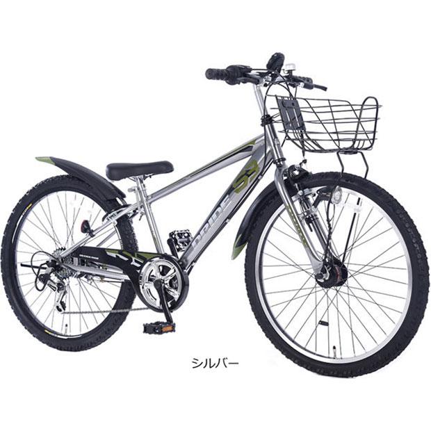 ドライド S3 246HD-L　２４インチ　６段変速　ブラック　ヘルメット付 あさひ（自転車） 「あさひ」ドライド S3 246HD BAA-O 24インチ