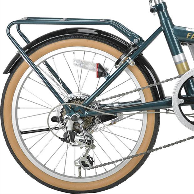 「キャプテンスタッグ」ファスター FDB206 20インチ 6段変速 折りたたみ自転車 | CAPTAIN STAG | 12