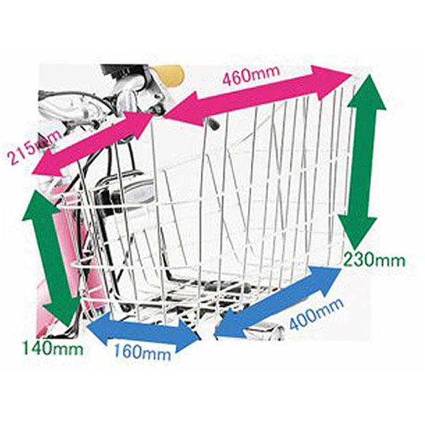「送料無料」「ヤマハパーツ」90793-50106 PAS VIENTA用フロントバスケット 前用