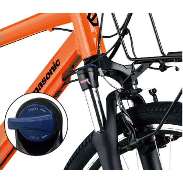 パナソニック ハリヤ BE-ELH42B 26型 7段 8AH MTB電動 パナソニック ハリヤ BE-ELH42-B [マットナイト] + 専用充電器