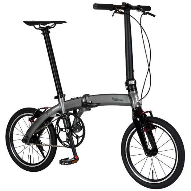 引取限定　戸塚　グレー 折りたたみ自転車 24インチ バスケット付き ハリークイン」HARRY QUINN Limit5 16インチ 折りたたみ自転車 -23