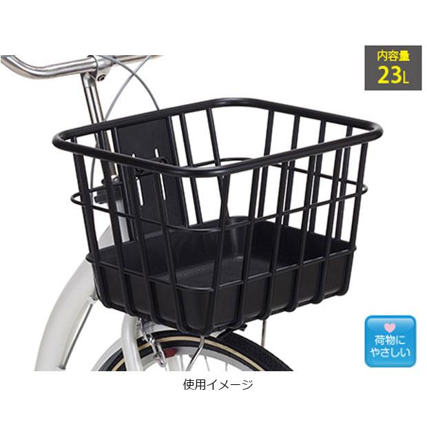 オージーケー」FB-065 チューブパイプフロントバスケット 前用