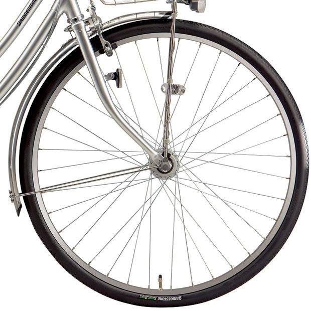 「ブリヂストン」エグゼホーム Ｗ型フレーム「EX73W4」27インチ 3段変速 シティサイクル ママチャリ 自転車 -24｜cyclemall｜08