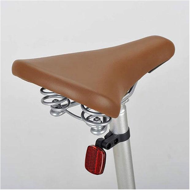 中古美品軽量アルミ折り畳み自転車MONTE★16インチ★カーキ※注※配達地域限定 CAPTAIN STAG（キャプテンスタッグ） 「キャプテンスタッグ」モンテAL