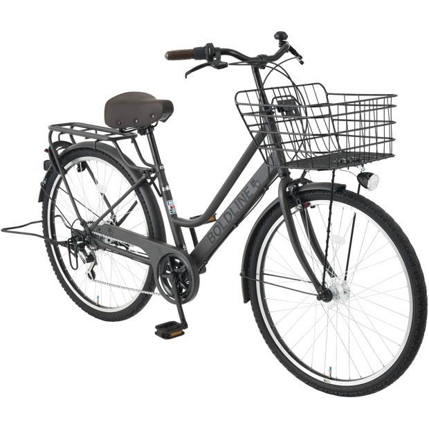 【美品】 あさひ BOLDLINE 軽快車 26インチ あさひ（自転車） 「あさひ」ボールドライン-O 26インチ 6段変速