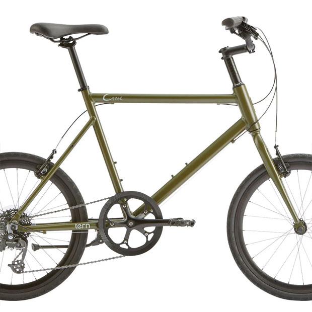★美品★ tern crest ミニベロ 500mm 屋内保管 tern 「ターン」CREST（クレスト）20インチ フレームサイズ：500mm 8段