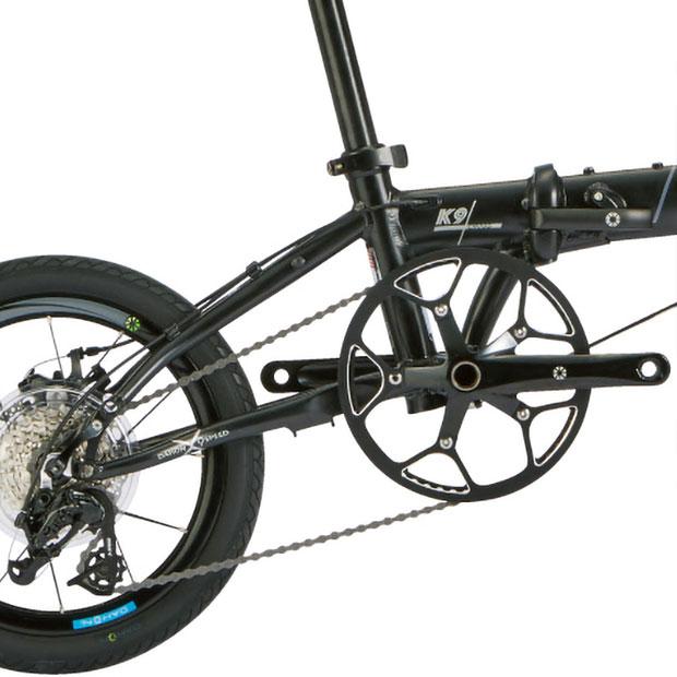 DAHON（ダホン） 「ダホン」K9X 16インチ 9段変速 折りたたみ自転車