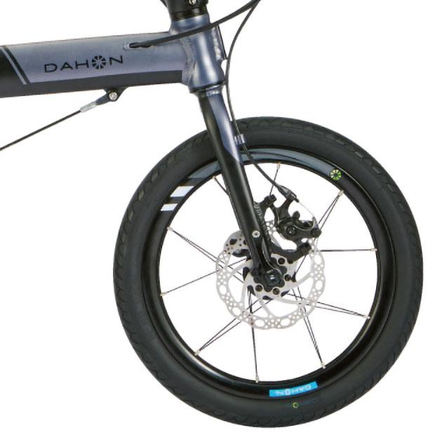 ダホン　K9X 純正16インチディスクブレーキ仕様　タイヤ＆ホイール　前後セット ダホン K9X 純正16インチディスクブレーキ仕様 タイヤ＆ホイール