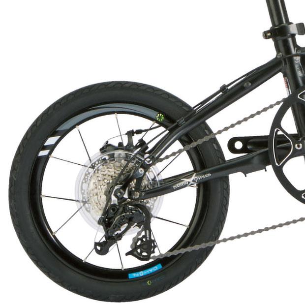 DAHON（ダホン） 「ダホン」K9X 16インチ 9段変速 折りたたみ自転車