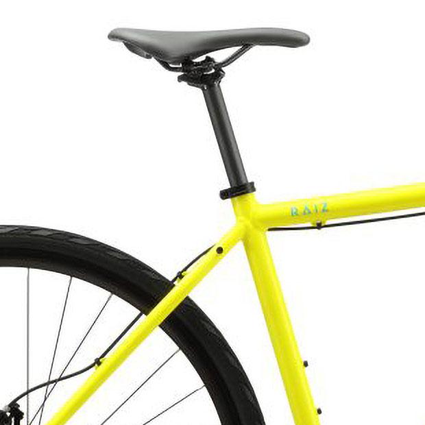 値下げ！【希少FUJI】クロスバイクRIZE DISCゴールド ディスクブレーキ