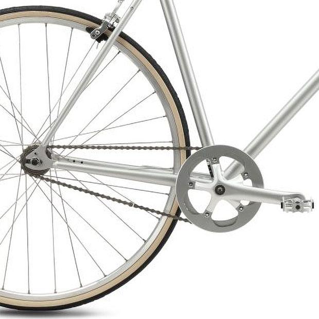 52cm シングルスピード クロモリフレーム