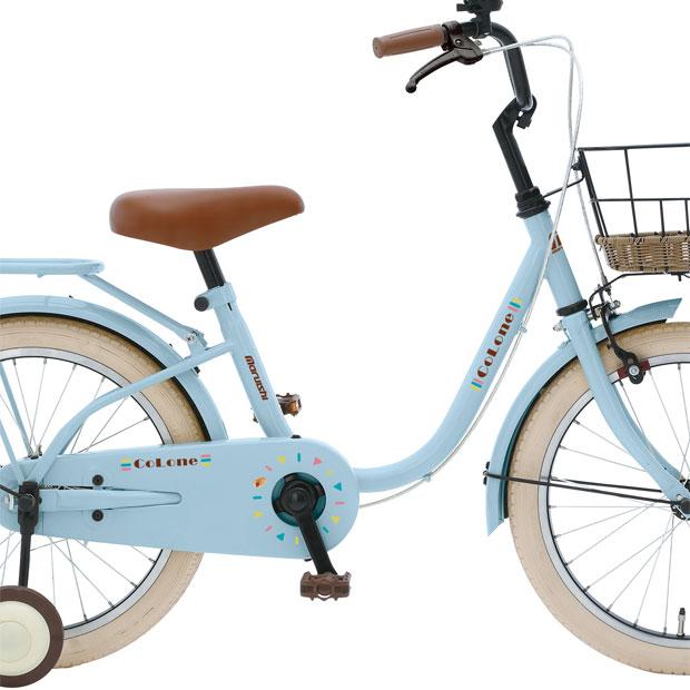 <7割引>丸石サイクル Colone 子供用自転車 水色 バスケット付き 丸石サイクル 「地域限定商品」「丸石」コロネ「CL16K」16インチ 子供