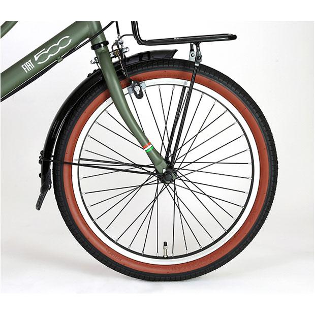 FIATオリジナル自転車　新品　未使用 フィアットに積める！春のクルマ×自転車の「6輪旅行」におすすめの