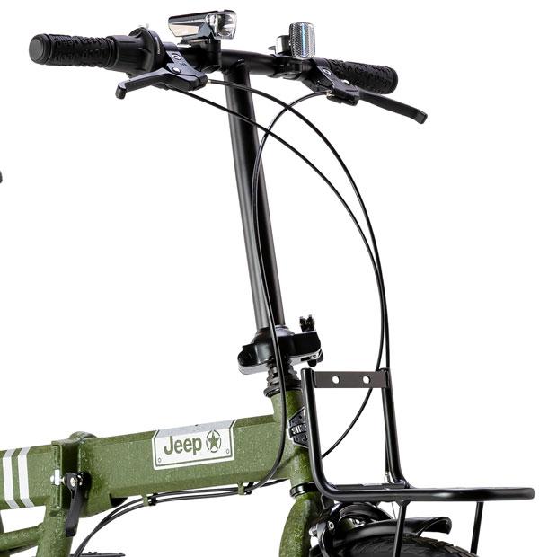 折りたたみ自転車 オリーブグリーン　20インチ Jeep（ジープ） 型落ち特価！ 折り畳たたみ自転車 JE-206G 24年モデル