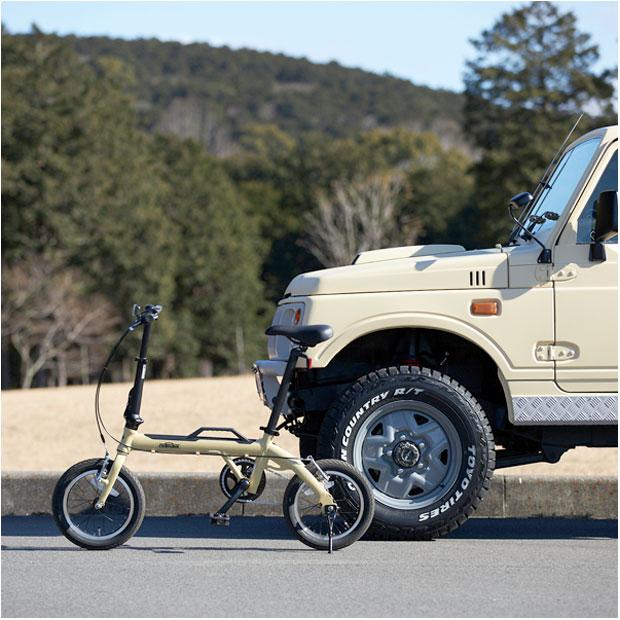 14インチ 折りたたみ自転車 OUTRUNK No.795● ※現金、クレジット、スマホ決済対応※ 14インチ 折りたたみ自転車 OUTRUNK No.795○ ※現金、クレジット