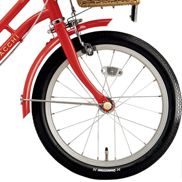 【東京都内】引渡し限定HACCHI 子供用自転車 レッド バスケット付き 東京都内】引渡し限定HACCHI 子供用自転車 レッド バスケット付き