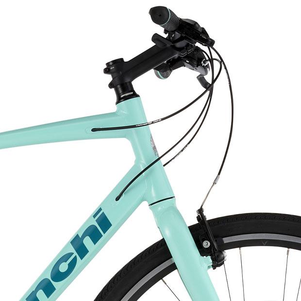 Bianchi c-sport1クロスバイク 21段変速 アクアブルー BIANCHI】 お手頃なプライスでビアンキを感じられる1台！ 1番