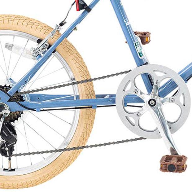 あさひ製DP780 COMPACT 20型7速400mm minivelo ヨドバシ.com - アサヒサイクル DP780 COMPACT LD207A 20-1.2