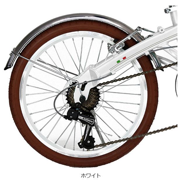 フィアット」FIAT AL-FDB207D 20インチ 7段変速 ミニベロ 自転車