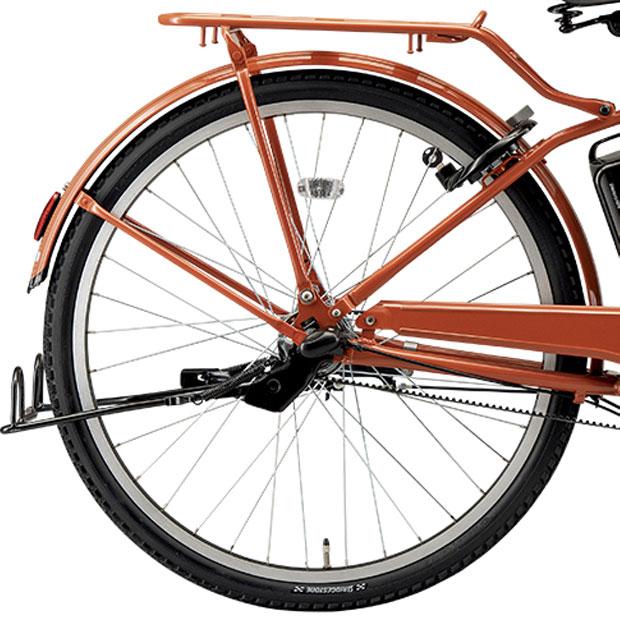 電動自転車　№4451 ブリヂストン ステップクルーズ 26インチ 赤 BRIDGESTONE ブリヂストン 電動自転車 ステップクルーズ e 2025