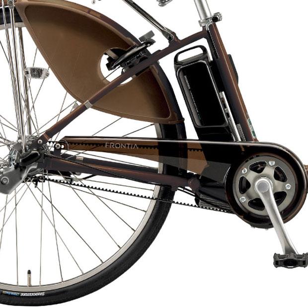 かがやきブリヂストン電動自転車茶色 アシスタU STD ブリヂストン(BRIDGESTONE) 電動自転車・電動