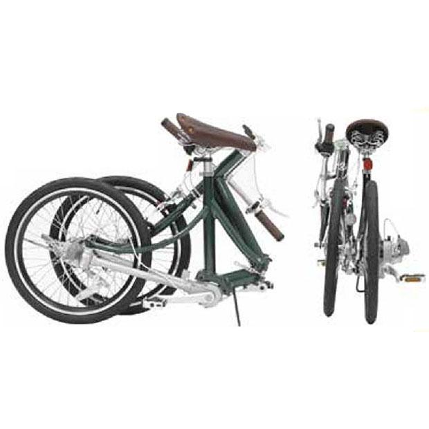 丸石サイクル製　20インチ　スチール　シングル　折り畳み自転車　ほぼ新品　引き取り限定　埼玉県狭山市 完成品でお届け！ 折りたたみ自転車 20インチ オートライト FINEBIKE