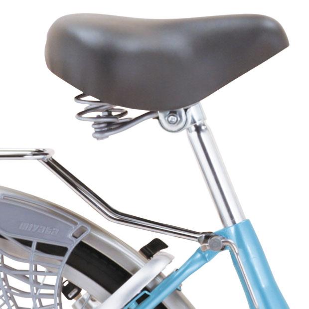 「ミヤタ」アルミスター U「DALU60A4」26インチ 変速なし オートライト シティサイクル ママチャリ 自転車 -25 | miyata | 10