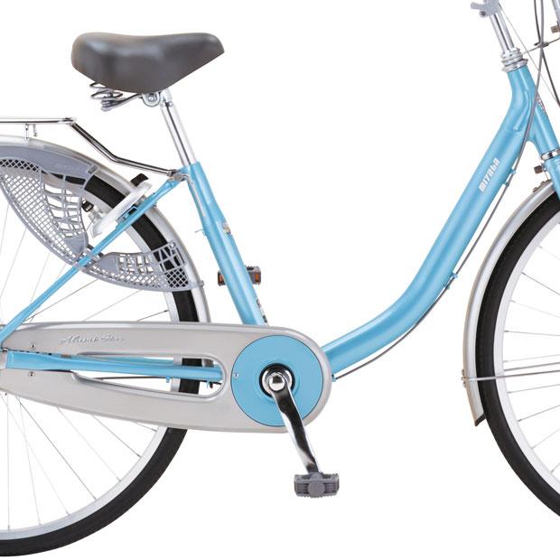 「ミヤタ」アルミスターU「DALU63A4」26インチ 3段変速 オートライト シティサイクル ママチャリ 自転車 -25 | miyata | 05