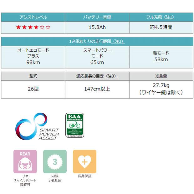 YAMAHA（ヤマハ） 「東日本限定」「ヤマハ」PAS Ami（パス アミ