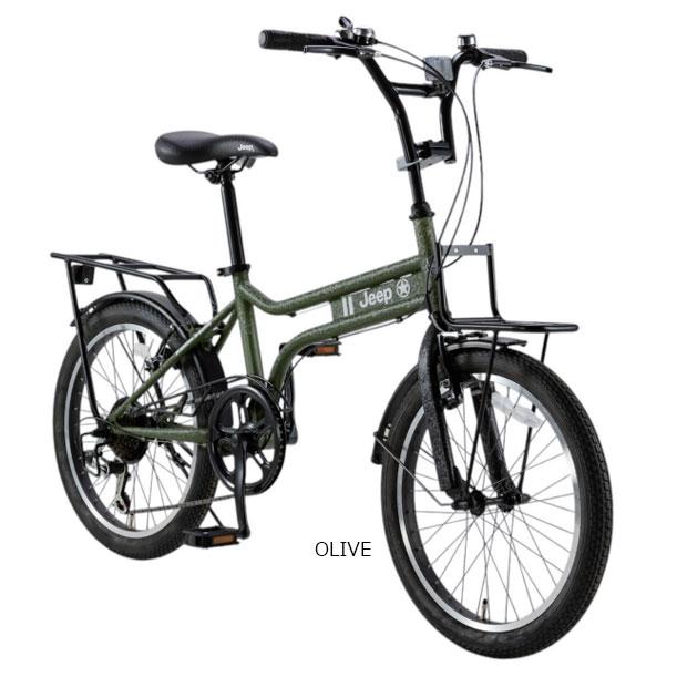 「大阪市内で引取」Jeep JE-206MX（20インチ ミニベロ／6段変速） Jeep（ジープ） 「ジープ」JE-206MX 20インチ 6段変速 ミニベロ 自転車