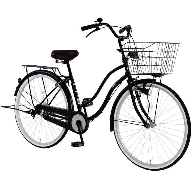 BELLFAST シティサイクル 26インチ 切り替え無し ダイナモライト カゴ付き ママチャリ 自転車 セキネ あさひ（asahi） 「あさひ」カジュリー リラックス BAA-Q 26インチ