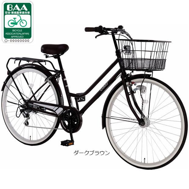 自転車　カジュリー27インチ 6段変速 オートライト アサヒ あさひ（asahi） 「あさひ」カジュリー スマート BAA -Q 27インチ 6段