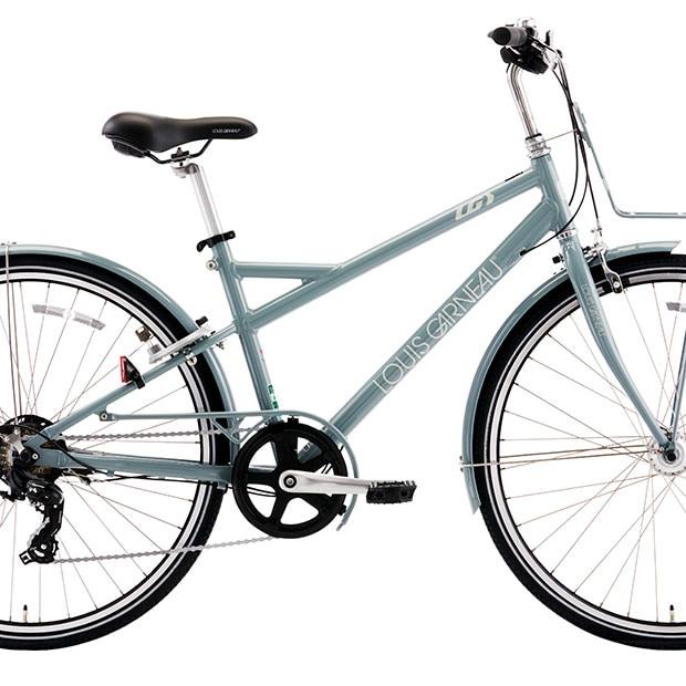 ルイガノMULTIWAY 27インチ シマノ7速 440mmLED仕様クロス 黒 ルイガノ（LOUIS GARNEAU） 「東日本限定」「ルイガノ」MULTIWAY 27