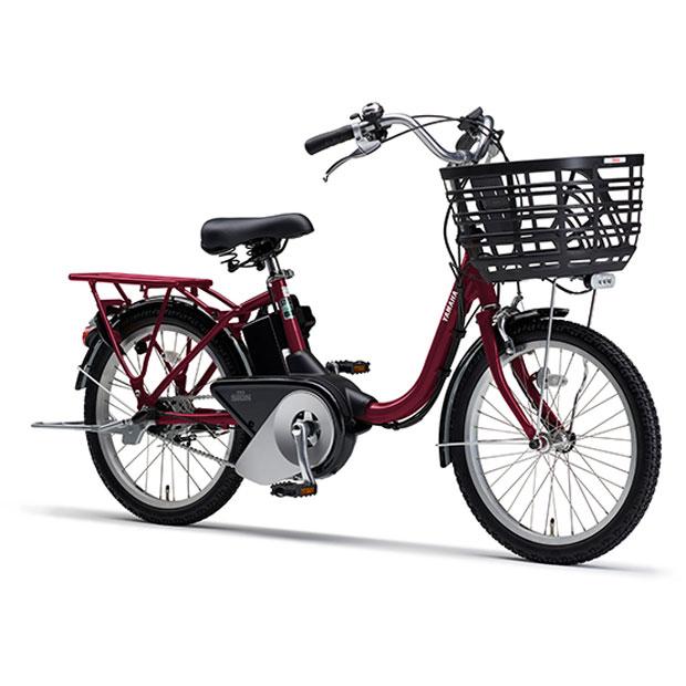 ルールーヤマハ　電動自転PAS SION 20インチ　前カゴ付き YAMAHA（ヤマハ） 「ヤマハ」PAS SION -U（パス シオン ユー）「PA20SU