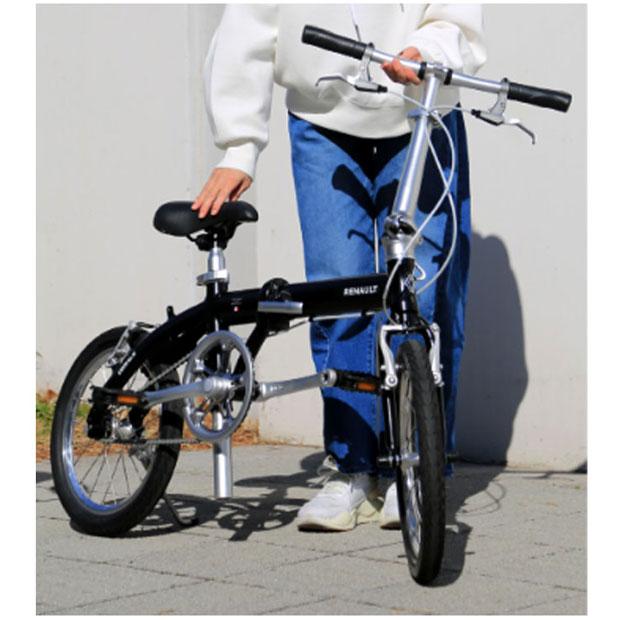 RENAULT 折りたたみ自転車 青　LIGHT8 シンプル。シングル。折りたたみ。ルノー LIGHT8！ | 伊丹の