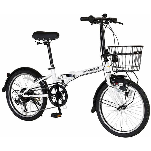 シボレー　折りたたみ自転車 ホワイト 20 インチ シボレー 折りたたみ自転車 ホワイト 20 インチ - メルカリ